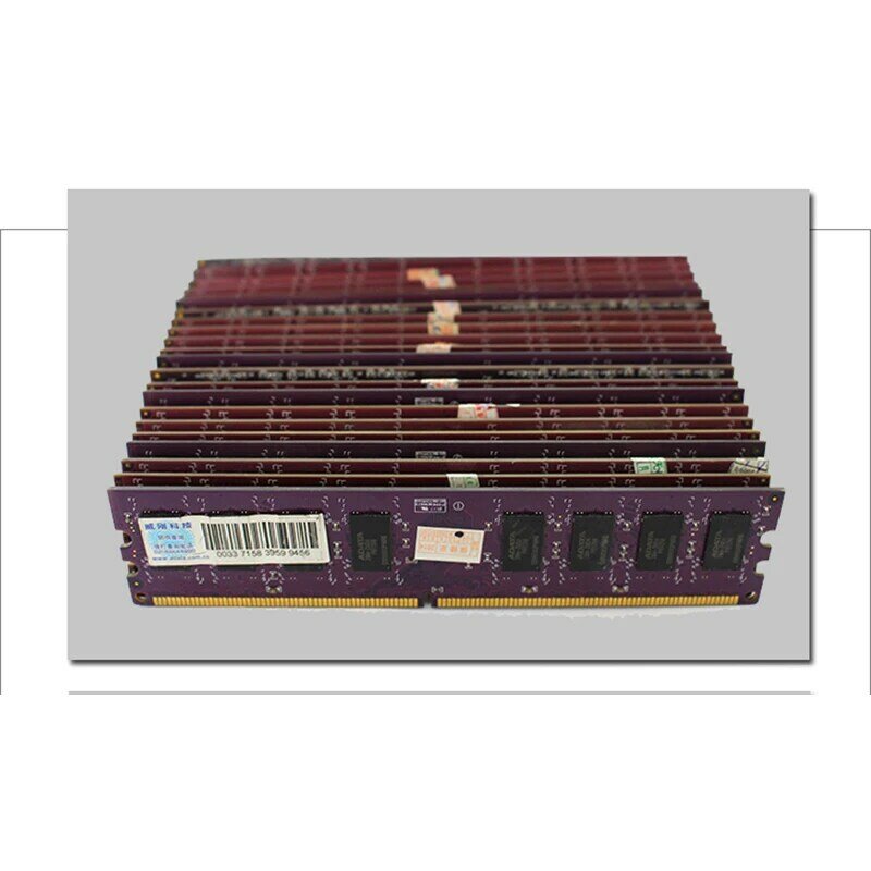 Mémoire PC3-10600/PC3-12800 utilisée du démontage DDR3 1333MHz 1600MHz 2G 4G pour la RAM de bureau, bonne qualité! Marque aléatoire