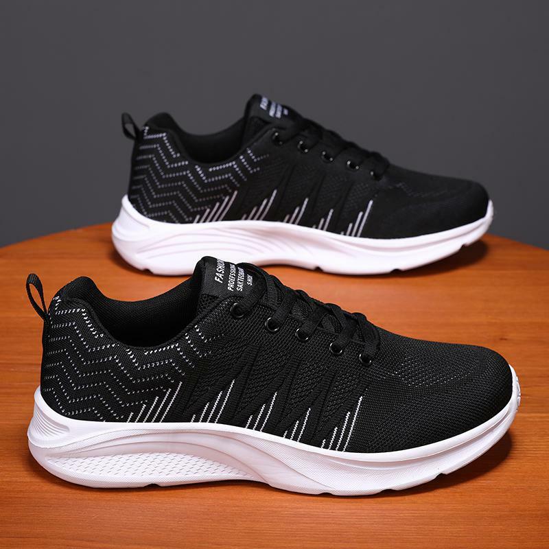 Putian Men's Shoes Autumn Youth Rotating Button Sports Running Middle School Student White Height Increasing Leisure Daddy Tide