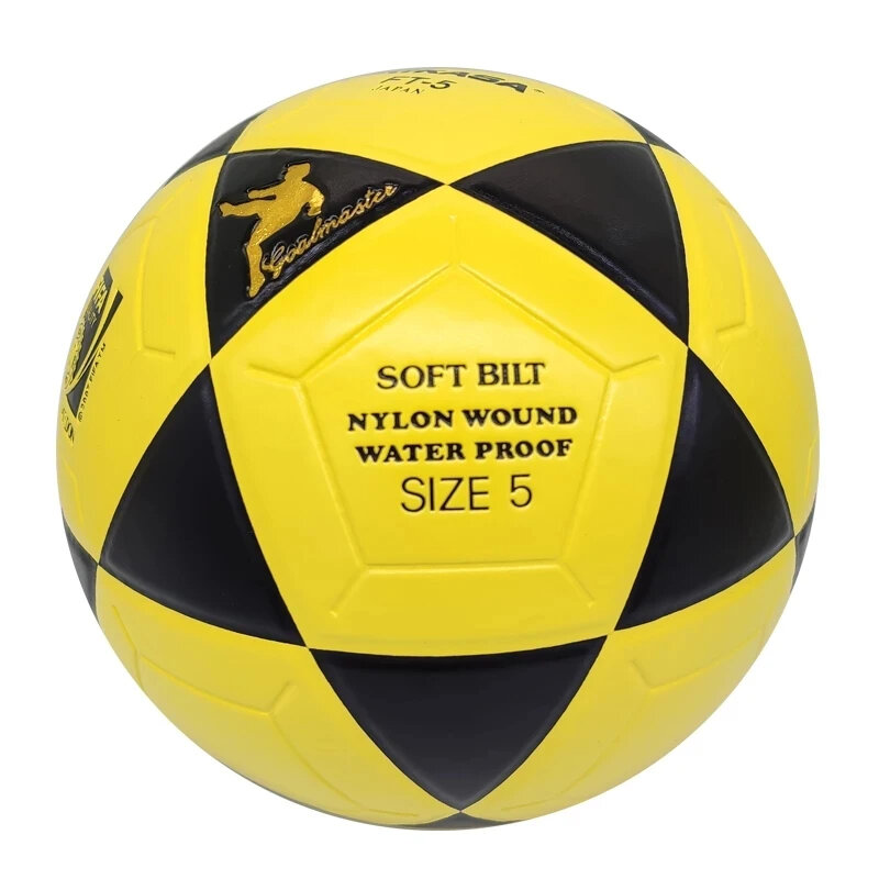 Bola de futebol profissional, tamanho padrão 5, PU Material, sem costura, resistente ao desgaste, Match Training, alta qualidade, novo