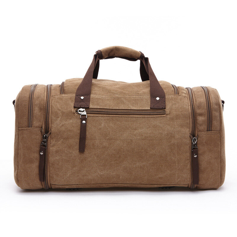 Bolso de mano de lona para viaje al aire libre, mochila cruzada de un hombro, gran capacidad, informal, de alta calidad, nueva moda