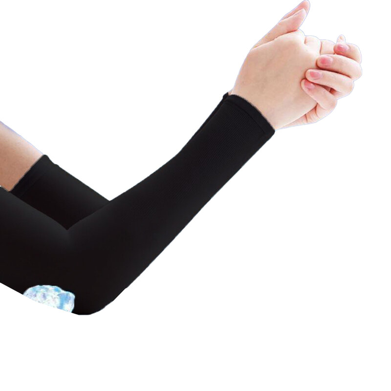Frauen Ärmel Sonnenschutz Outdoor-Sport Radfahren Laufen Eis Seide Abdeckung Manschette für den täglichen, Strand, Outdoor-Sport, Fahren