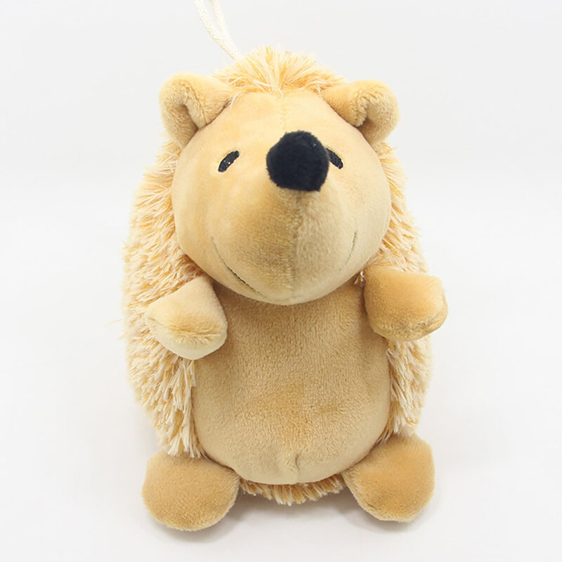 Soft Plush Dog Toys Hedgehog Small Large Dogs Interactive Squeaky Sound Toy Chew Bite Resistant Toy Pets Accessories Supplies