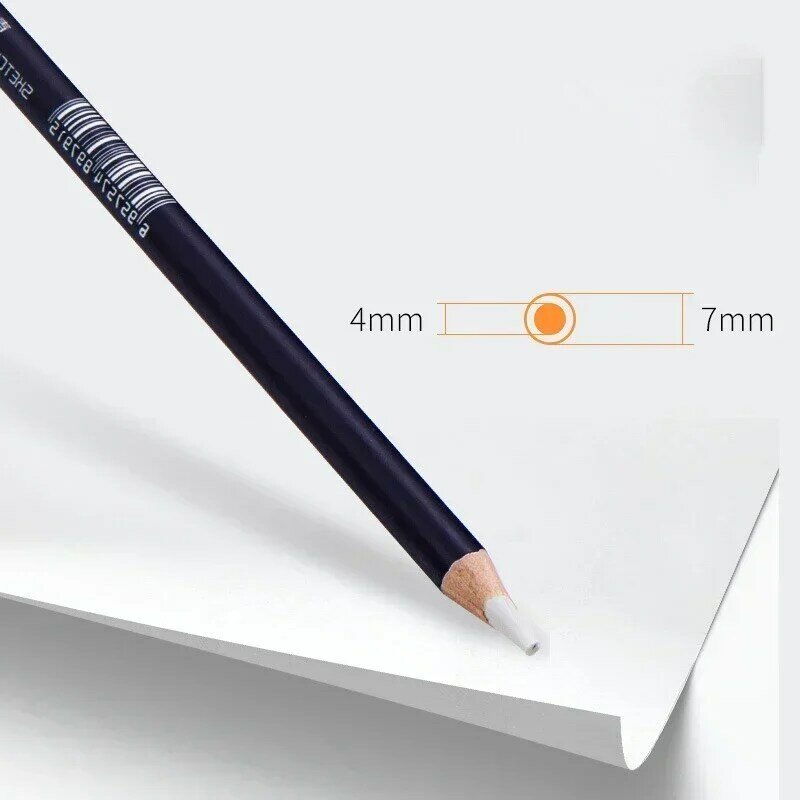 드로잉 페인팅 스케치용 연필 모양 지우개, 고정밀 전문 하이라이터 지우개, 카와이 학교 사무용품