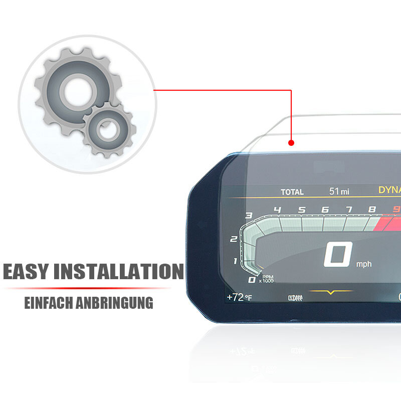 Moto protezione dello schermo TFT connettività Display Film dello strumento per BMW F900R F900XR F750GS F850GS R1200GS R1250GS R1250R