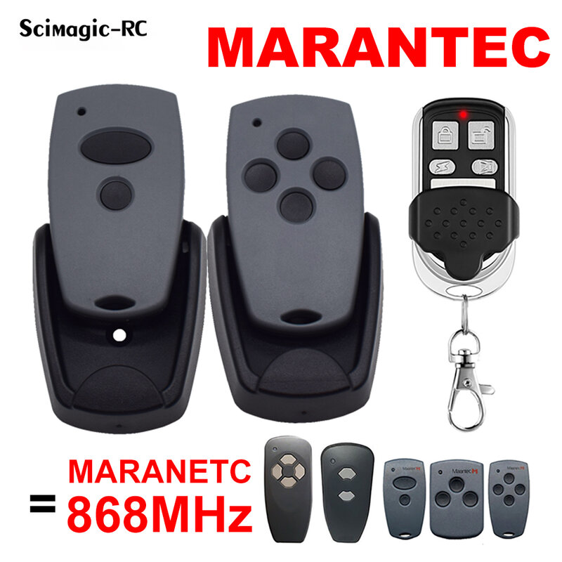 MARANTEC Garage Remote Control 868 MHz / 433MHz For Digital D302 D304 D313 433 D323 D382 D384 131 868 Command 211 212 214 221