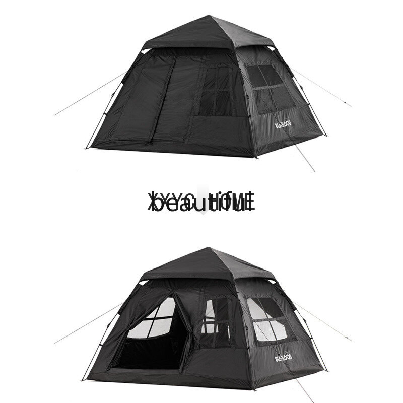 Naturehike-Blackdog Outdoor Camp tenda in gomma nera addensata e tenda antipioggia attrezzatura portatile da campeggio