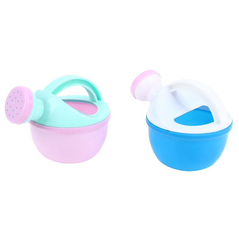 1 pçs brinquedo de banho de bebê colorido plástico rega pode regar pote brinquedo de praia jogo de brinquedo de banho de chuveiro de areia para crianças presente dos miúdos