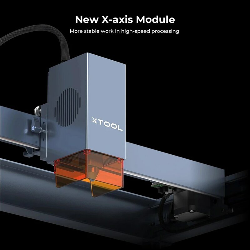 XTool 휴대용 커터용 레이저 모듈, D1 프로 레이저 조각기, 커팅 머신 도구, 40W