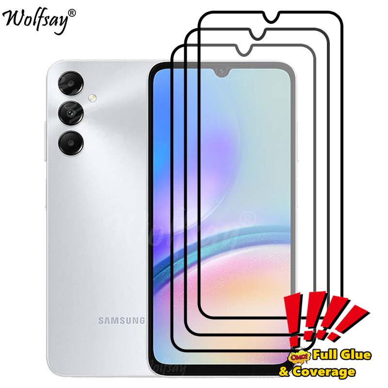 Full Cover Screen Protector For Samsung Galaxy A05S Tempered Glass For Samsung A05S A 05S Glass For Samsung A05S Glass 6.7 inch