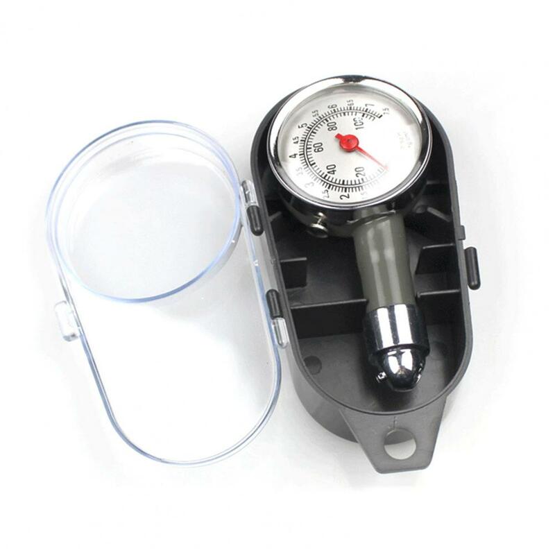 Smooth Easy to Grip Tire Pressure Gauge High-precision Tire Pressure Gauge Accurate Easy-to-read Mechanical Tire for Cars