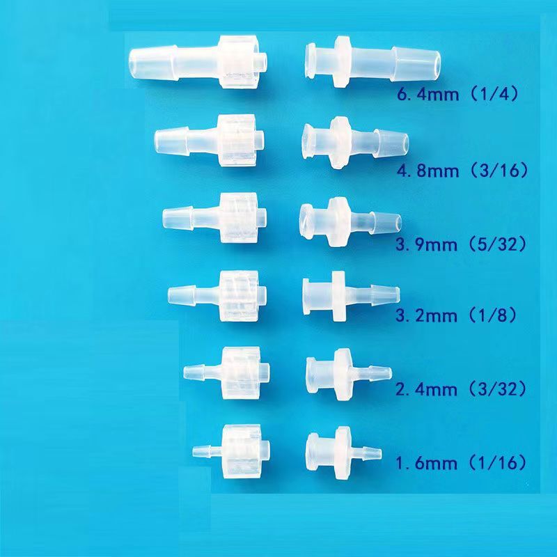 1Pc attrezzature mediche Luer Lock maschio femmina Connettore (polyprop) adattatore spine Cappellini accoppiatori