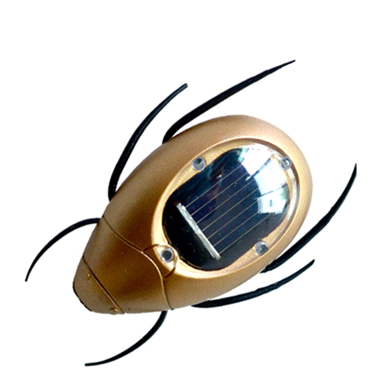 Solar Insect Fake Toy, Compact Ensino Bug Brinquedos, Treinamento Cognitivo, Natal, Halloween Party Favor