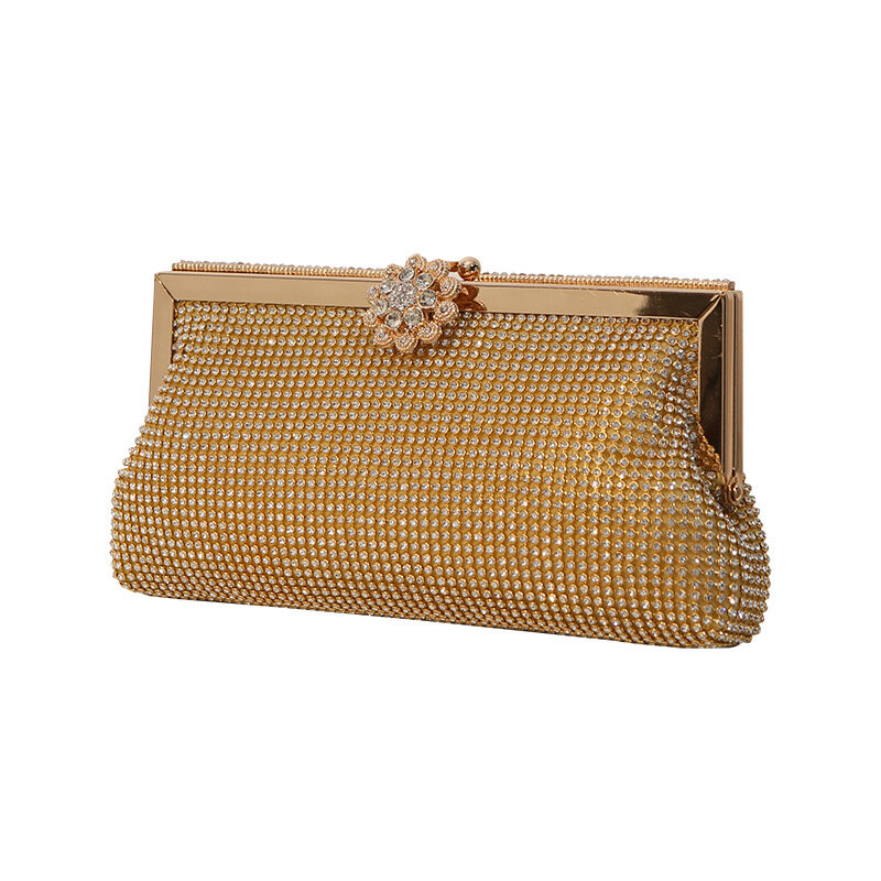 Tas Malam Wanita mewah dengan berlian imitasi desain Vintage untuk wanita tas Clutch wanita dompet pesta tas pernikahan dompet wanita