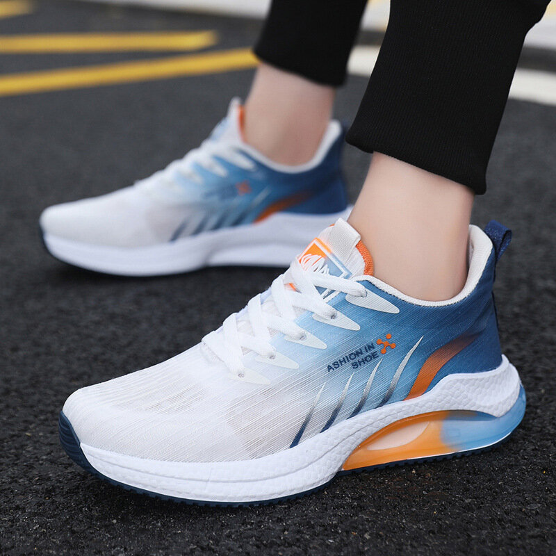 Men Casual Running Shoes Lightweight Lac-up Men Mesh Shoes Comfortable Breathable Walking Sneakers for Man Tenis Masculino 2023