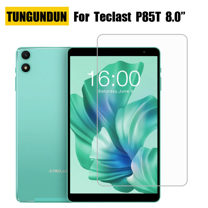 Teclast P85T 용 보호 태블릿 유리 커버, 8.0 인치 강화 유리 스크린 보호대 필름, 1- 3PC, 9H