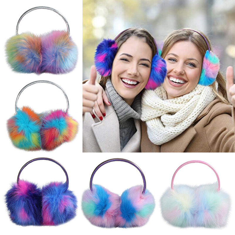 Fluffy acolhedores regalos para mulheres, macio aquecedor de orelha de pelúcia, earflaps quentes, earflaps de inverno 2023