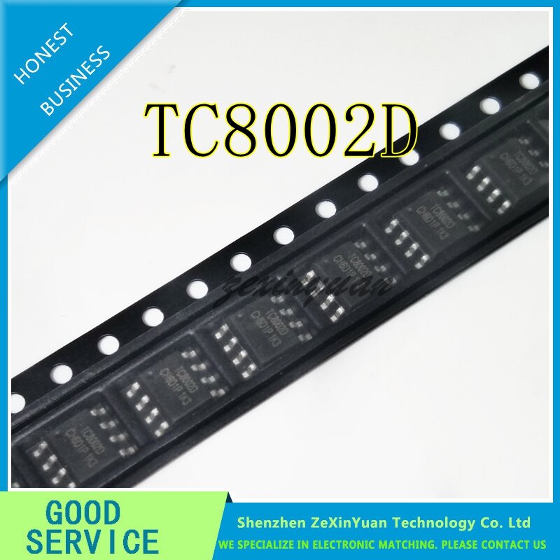 10 buah/lot TC8002D TC8002 8002D SOP-8 Audio power amplifier IC