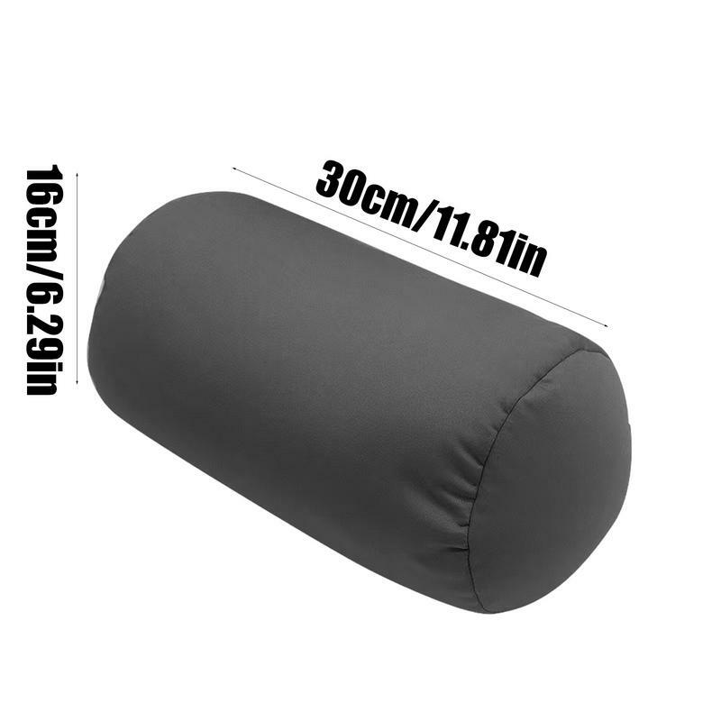 Microbead Neck Pillow Flexible Neck & Back Support Head Cervical Back Cushion Flexible Support Foam Particles Cylindrical Pillow