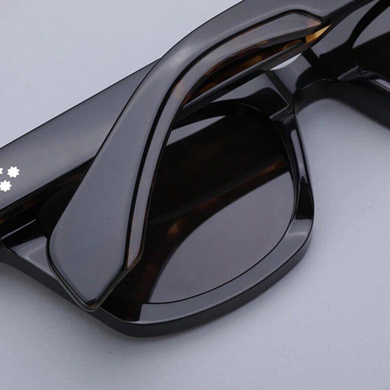 نظارات شمسية أسيتات للرجال والنساء ، نظارات شمسية مصنوعة يدويًا ، علامة تجارية مصممة ، جودة عالية ، موضة ، UV400