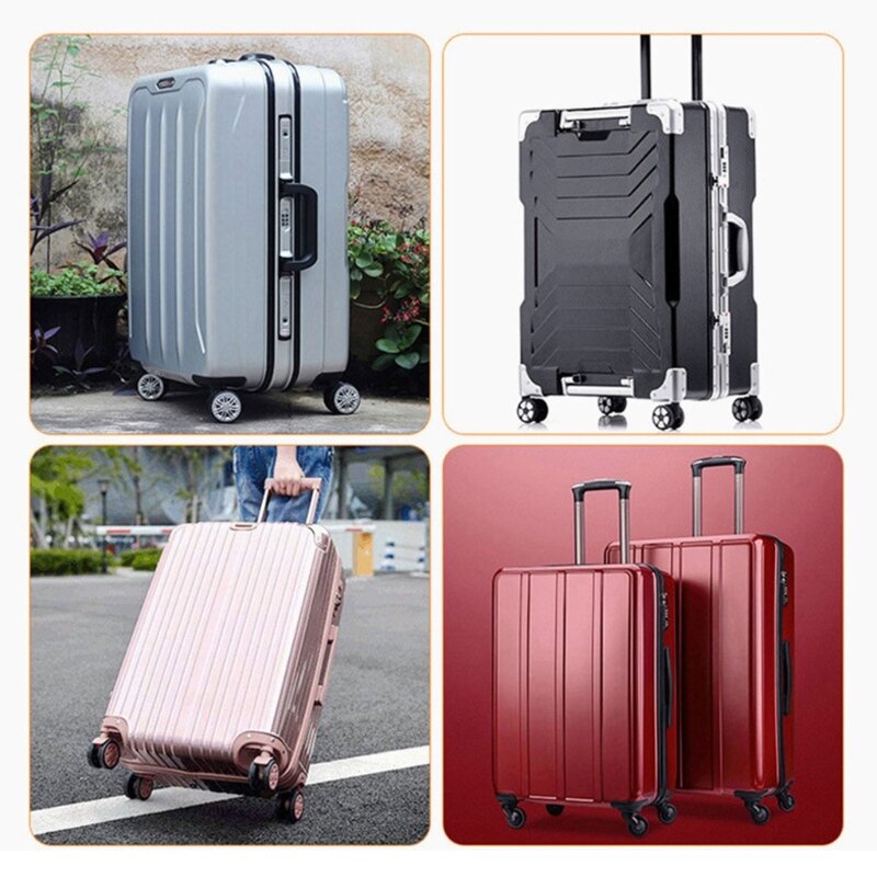 1pc alça bagagem plástico puxar alça peças reposição para caixa armazenamento viagem acessórios bagagem
