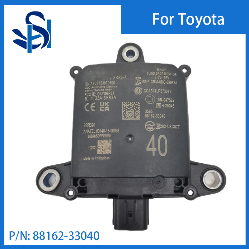 88162-33040 Moduł czujnika martwego pola Czujnik odległości Monitor dla Toyota Lexus ES ZX10