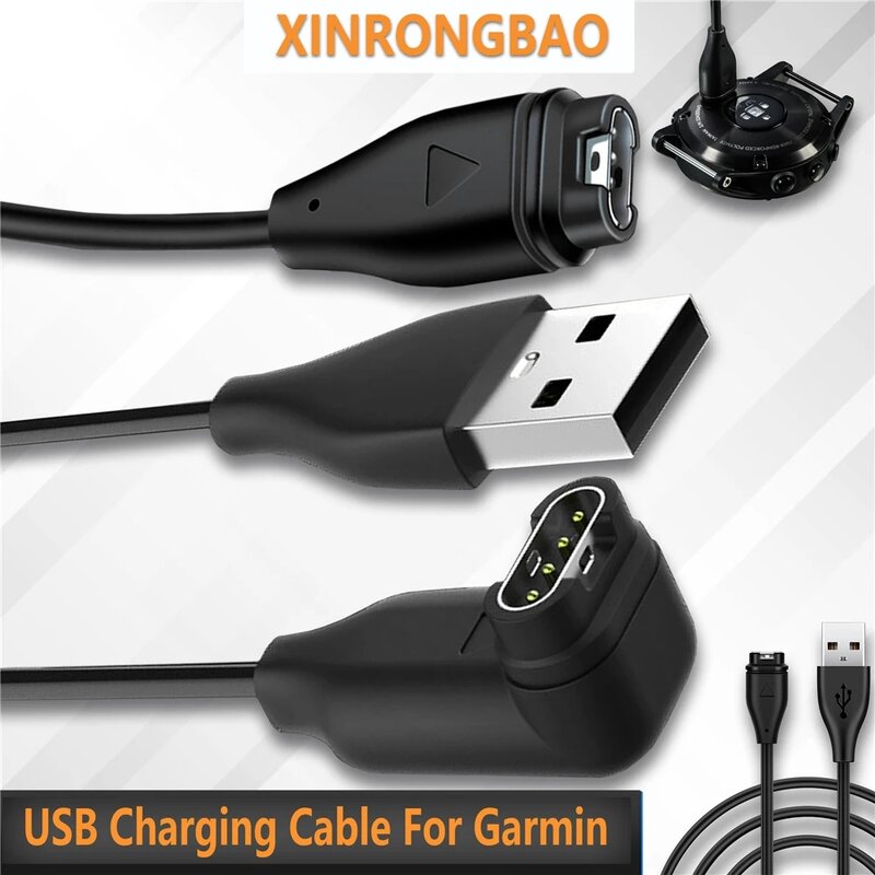 USB Charging Cable For Garmin Fenix 7 7S 7X 6 6S 6X 5 5S 5X Vivoactive Venu 2 Watch Data Sync Charger Cord Type-C Power Adapter