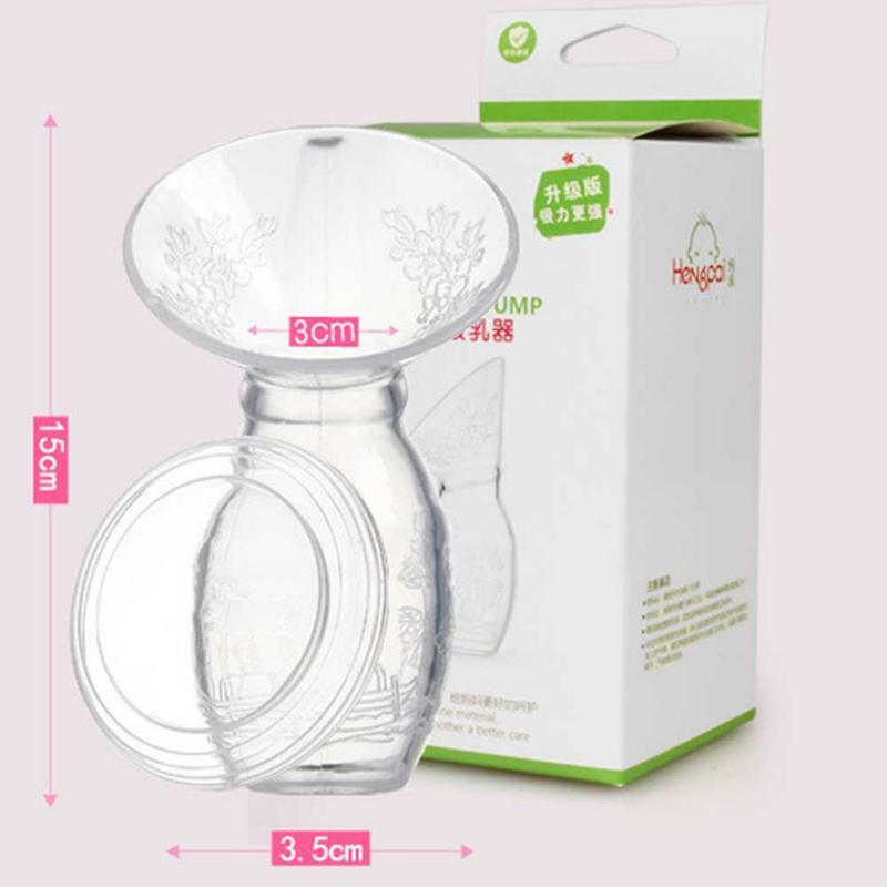 Portable Manual Breast Pump Safety Food Grade PP Nipple Sucking Pump For Baby Infant Milker Feeding Bottle Breast Pumps