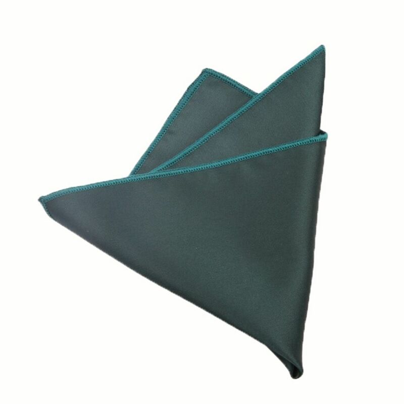 Gifts Square Scarf Solid Color For Female Birthday For Male Pocket Towels Suit Accessories Men Handkerchief Korean Pocket Hanky