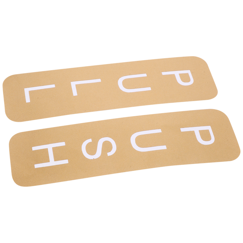 Gold Sliding Door Sticker Nail Push Pull Sign Doors Stickers Decal for Home Pvc Sticky Adhesive Office Decors