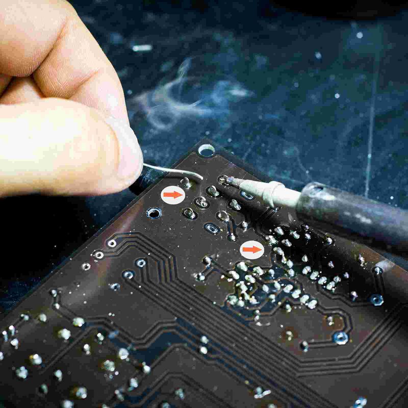 10Mm Zelfklevende Plakkerige Pijl Stickers Kleine Cirkel Stip Stickers Product Inspectie Defect Indicator Tape (Wit + Rood)
