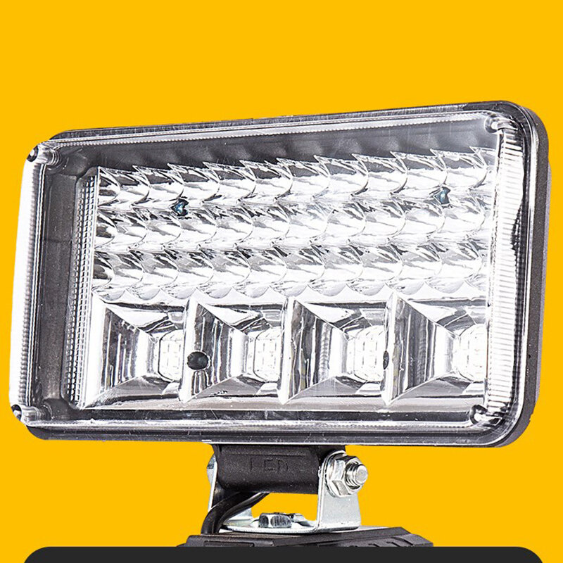 リチウムイオン電池用LEDワークライト,ポータブル懐中電灯,緊急フラッドランプ,キャンプ用,カチ個性,3/4インチライトのみ