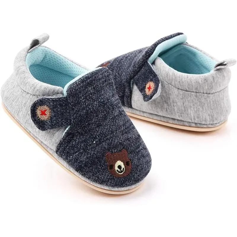 Baby Girls Boys First Walking Shoes Slippers Infant Crawling Shoes Toddlers Prewalker Breathable Soft Sole Baby Shoes