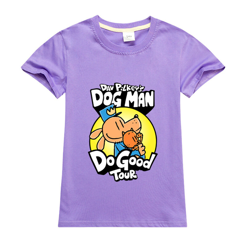 New Baby Boys Dog Man T Shirt Gifts Dog Man Merch Book Lover Captain Underpants World Book For Boy Christmas Day Dogman Tee