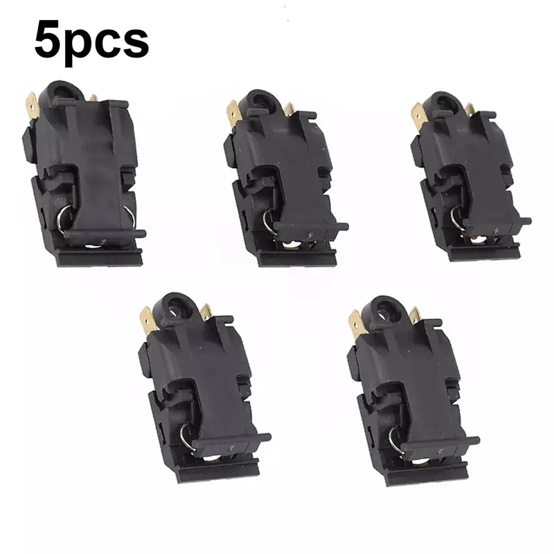 Thermostat Switch Control Switches Steam Temperature Steam Accessor Water Heater 16A 250V 5PCS Plastic Switches