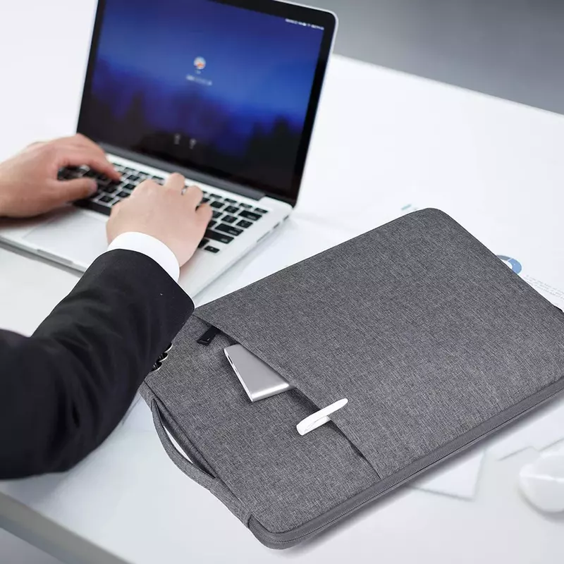 Waterproof Laptop Bolsa Case para MacBook Pro Air, Sleeve, Notebook Cover, Lenovo, ASUS, Huawei Bag, 13,3 em, 14 em, 15 em, 15,6 em, 15,4 em, 16 em