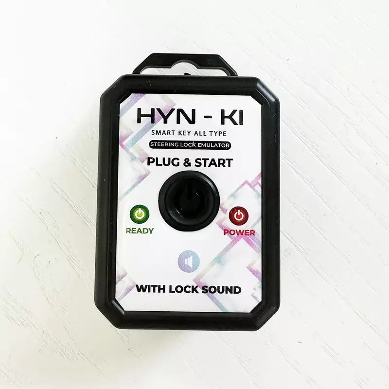 Emulador para Hyundai e Kia Steering Lock, Tipo Smart Key, Conector Original, Bloqueio de Som, Nenhuma Programação Necessária
