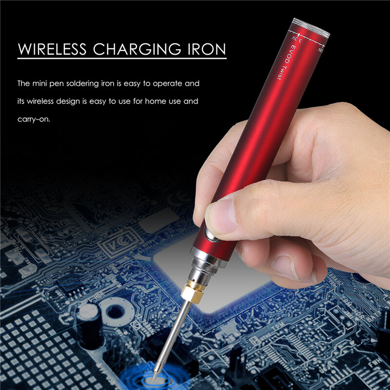 Wireless Portable Charging Soldering Iron USB Fast Charging Portable Microelectronics Repair 510 Interface Welding Repair Tools