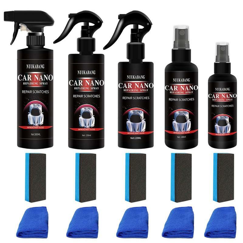 Water Repellent Spray Anti Rain Coating Kit Car Glass Hydrophobic Anti-rain Liquid Windshield Mirror Cleaner Car Detailing Spray
