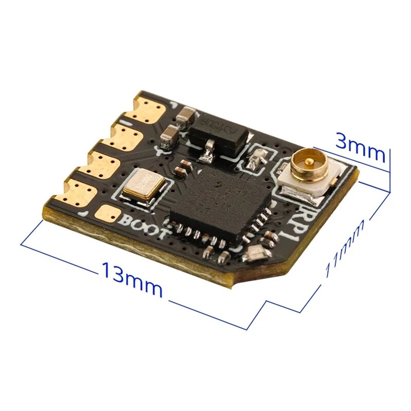 RP1 2.4Ghz Expresslrs ELRS Nano Receiver With T-Shaped Antenna For TX16S ZORRO TX12 ELRS Version Easy Install