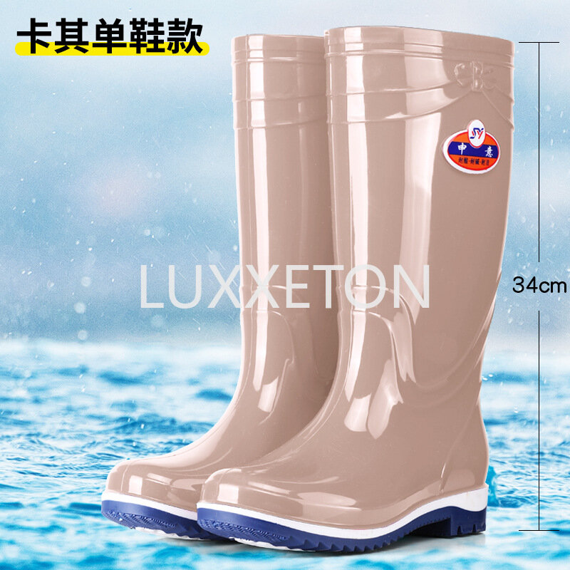 Rain Boots Woman Water Shoes Women Slip On Keep Warm Non-Slip Boots  Women Lluvia  Boots Washing Shoe  Rain  Boots  For  Women