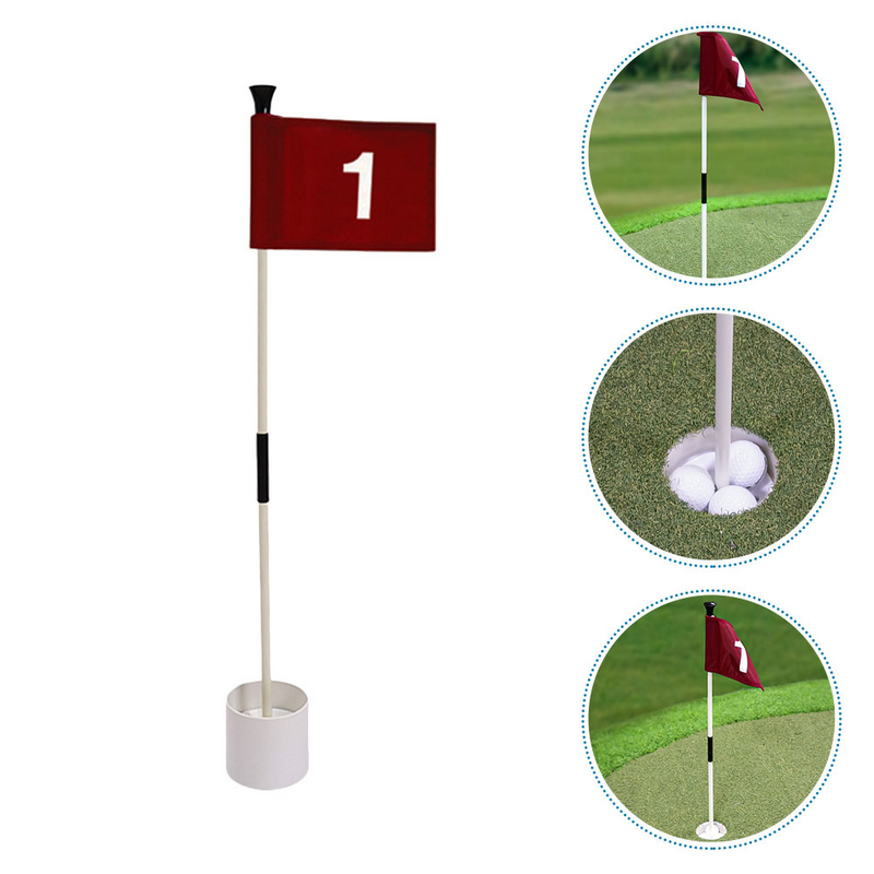 1 Set Golfvlag Golfende Trainingsvlagset Golfveld Gericht Op Vlag Golfvlag