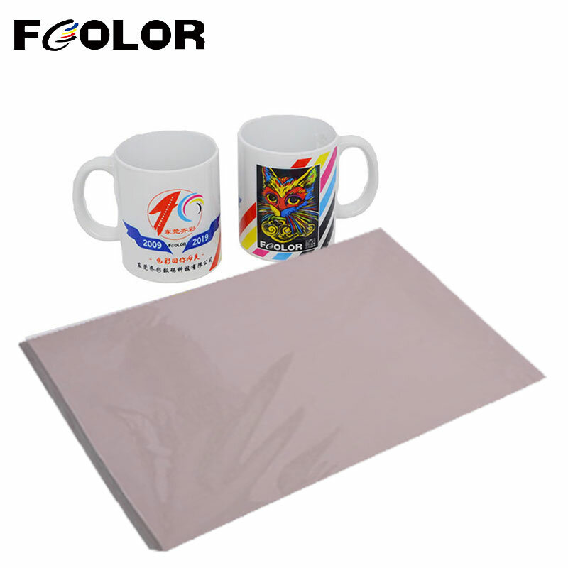Fcolor A3 carta Transfer a sublimazione per t-shirt in poliestere Top vestiti cuscino tessuti tazze di stoffa custodia per telefono Design di stampa fai da te