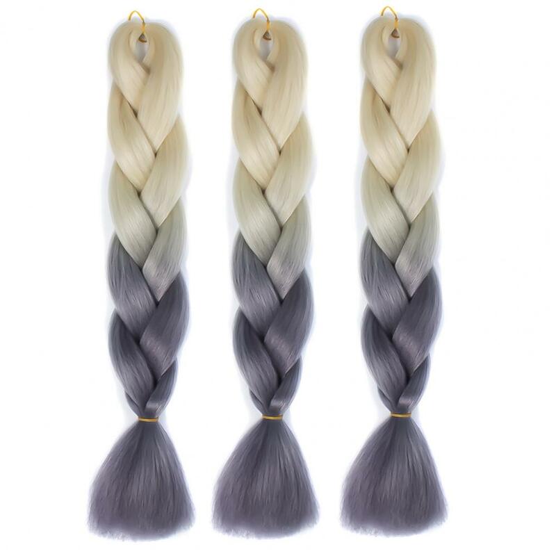 24 Inches Jumbo Braiding Hair Synthetic Hair Extensions Afro Braid Hair Wholesale For Women