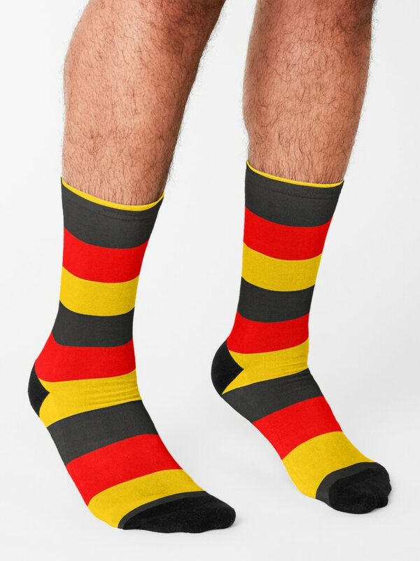 Носки с флагом Германии, эстетичные модные мужские носки на новый год для женщин