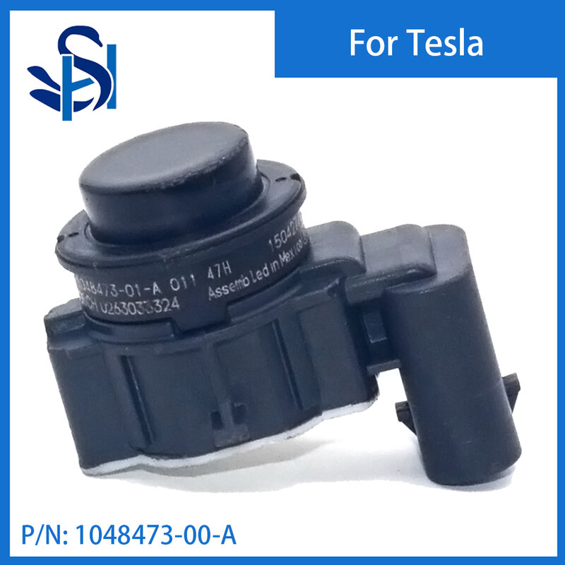 1048473-01-A PDC Parking Sensor Bumper Ultrasonic Radar Color Bright Black For Tesla 3 X S Y