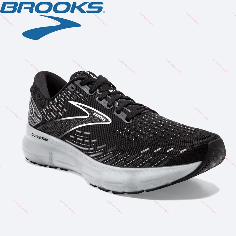 BROOKS Glycerin 20 Running Shoes for Men and Women Cushioning Elastic Professional Unisex Training Sneakers Casual Sports Shoes