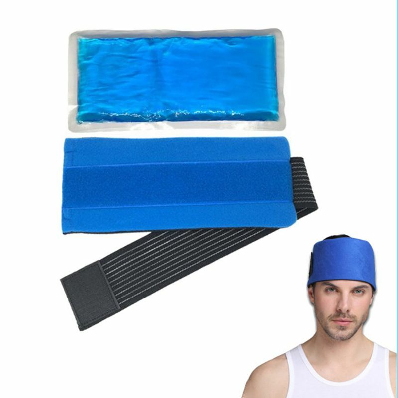 M6cc reutilizável bloco de gelo para lesões gel envoltório quente frio terapia alívio da dor com alças costas ombros refrigerador da cintura