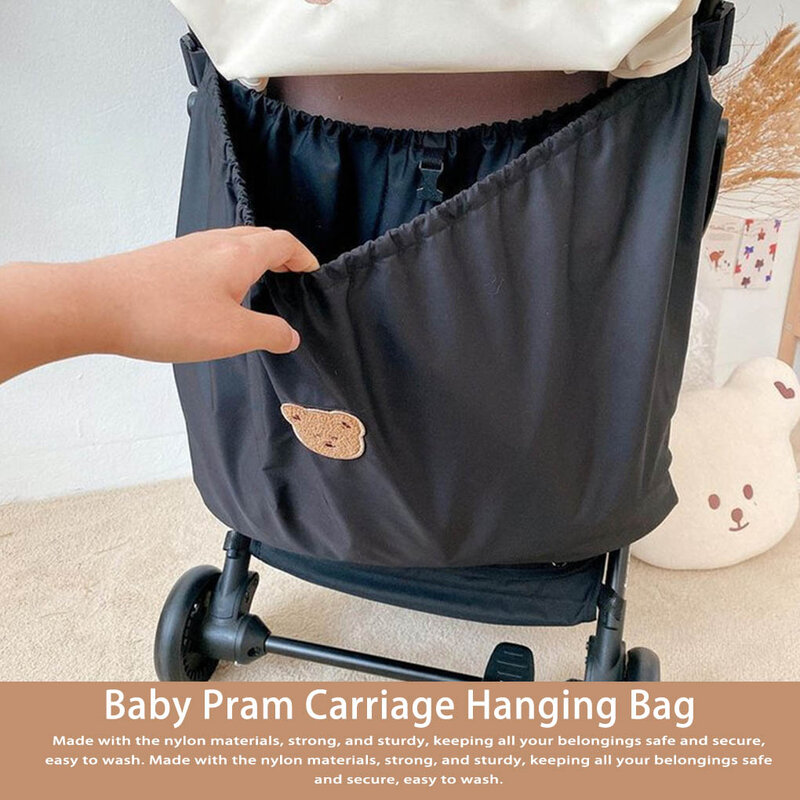 Universal Baby Stroller Footrest, cinto ajustável, pé resto da perna, Toddler Corrimão, Montado Pés Extensão, 35x35cm