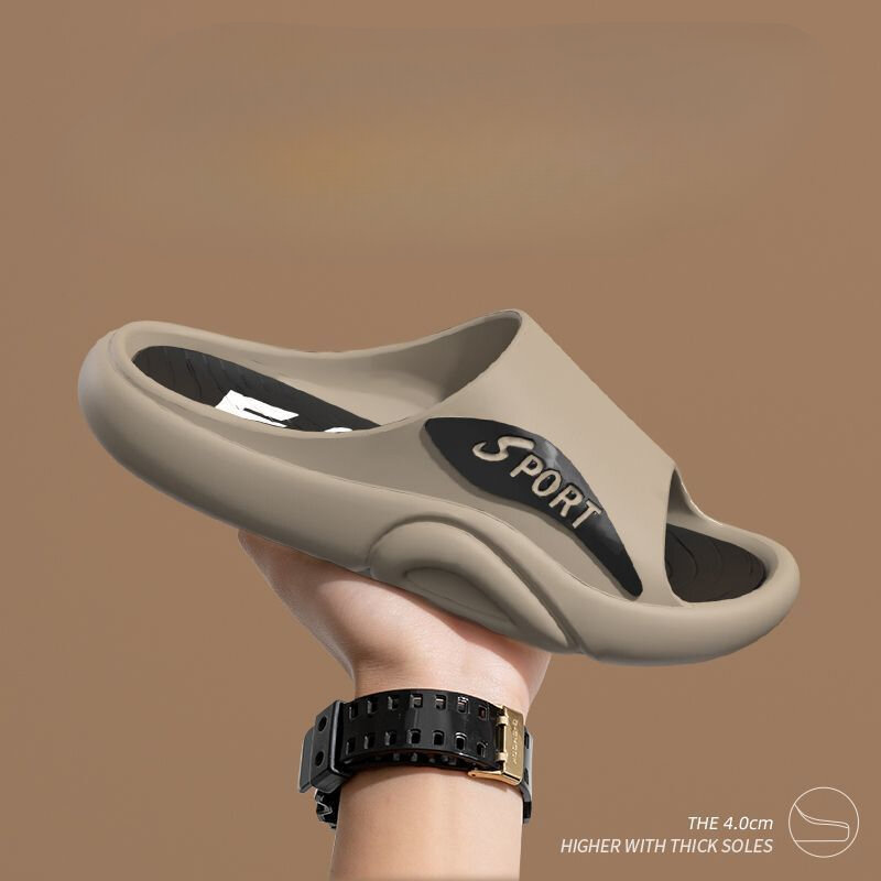 Men's Fashion Summer Slippers Platform EVA Outdoor Sandals Shoes Men Soft Home Non-slip Flat Slipper Zapatillas De Hombre