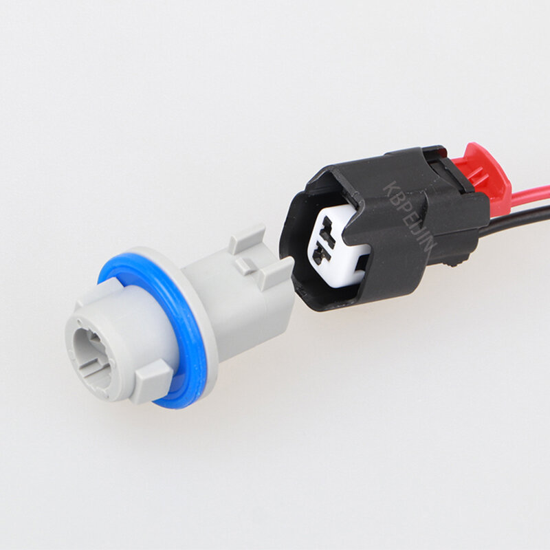 자동차 조명 T10 전구 소켓 케이블 어댑터, 램프 거치대 커넥터, 2 핀 액세서리, 1 세트